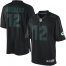 Nike Green Bay Packers #12 Aaron Rodgers Black Mens Stitched NFL Impact Limited Jersey