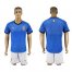 Italy Blank Home Soccer Country Jersey