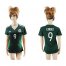 Mexico #9 R.Jimenez Home Soccer Country Jersey