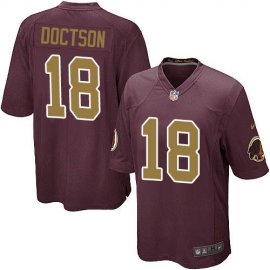 Nike Washington Football Team #18 Josh Doctson Burgundy Red Alternate Youth Stitched NFL Elite Jersey