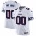 New England Patriots Custom Nike White Team Logo Vapor Limited NFL Jersey