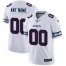 New England Patriots Custom Nike White Team Logo Vapor Limited NFL Jersey