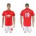 Manchester United #19 Rashford Red Home Soccer Club Jersey