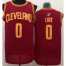 Cleveland Cavaliers 0 Kevin Love Red Revolution 30 NBA Jersey
