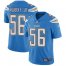 Nike Los Angeles Chargers #56 Kenneth Murray Jr Electric Blue Alternate Mens Stitched NFL Vapor Untouchable Limited Jersey