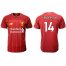 Liverpool #14 Henderson Red Home Soccer Club Jersey