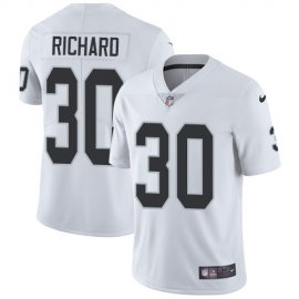 Nike Las Vegas Raiders #30 Jalen Richard White Mens Stitched NFL Vapor Untouchable Limited Jersey