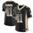 Nike New Orleans Saints #41 Alvin Kamara Black Team Color Mens Stitched NFL Limited Rush Drift Fashion Jersey