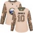 Adidas Buffalo Sabres #10 Henri Jokiharju Camo Authentic 2017 Veterans Day Womens Stitched NHL Jersey