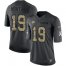 Nike Kansas City Chiefs #19 Joe Montana Black Mens Stitched NFL Limited 2016 Salute to Service Jersey