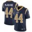 Nike Los Angeles Rams #44 Jacob McQuaide Navy Blue Team Color Mens Stitched NFL Vapor Untouchable Limited Jersey