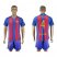 Barcelona #4 I.Rakitic Home With Blue Shorts Soccer Club Jersey
