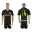 Dortmund #14 Leitner Away Soccer Club Jersey