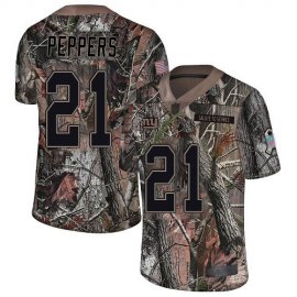 Nike New York Giants #21 Jabrill Peppers Camo Mens Stitched NFL Limited Rush Realtree Jersey