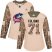 Adidas Columbus Blue Jackets #71 Nick Foligno Camo Authentic 2017 Veterans Day Womens Stitched NHL Jersey