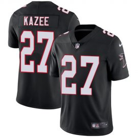 Nike Atlanta Falcons #27 Damontae Kazee Black Alternate Mens Stitched NFL Vapor Untouchable Limited Jersey