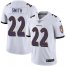 Nike Baltimore Ravens #22 Jimmy Smith White Mens Stitched NFL Vapor Untouchable Limited Jersey