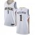 Pelicans #1 Zion Williamson White Youth Basketball Swingman Association Edition Jersey