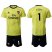 Arsenal #1 Cech Yellow Soccer Club Jersey