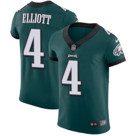 Nike Philadelphia Eagles #4 Jake Elliott Midnight Green Team Color Mens Stitched NFL Vapor Untouchable Elite Jersey