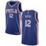 Nike 76ers #33 Tobias Harris Blue NBA Swingman Icon Edition Jersey