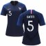 Womens France #5 Umtiti Home Soccer Country Jersey