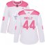 Adidas Toronto Maple Leafs #44 Morgan Rielly White/Pink Authentic Fashion Womens Stitched NHL Jersey