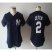 New York Yankees #2 Derek Jeter Navy Blue Womens Fashion Stitched MLB Jersey