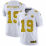 Pittsburgh Steelers #19 JuJu Smith-Schuster Mens Nike Flocked Leopard Print Vapor Limited NFL Jersey White
