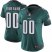 Nike Philadelphia Eagles Customized Midnight Green Team Color Stitched Vapor Untouchable Limited Womens NFL Jersey