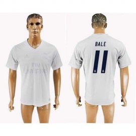 Real Madrid #11 Bale Marine Environmental Protection Home Soccer Club Jersey