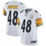 Nike Pittsburgh Steelers #48 Bud Dupree White Mens Stitched NFL Vapor Untouchable Limited Jersey