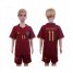 Russia #11 Cheryshev Home Kid Soccer Country Jersey