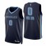 Nike Memphis Grizzlies #0 De Anthony Melton Navy Mens 2021-22 NBA 75th Anniversary Diamond Swingman Jersey – Icon Edition Mens
