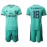 Real Madrid #18 M.Llorente Third Soccer Club Jersey
