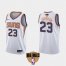 Nike Phoenix Suns #23 Cameron Johnson Mens 2021 NBA Finals Bound Swingman Association Edition Jersey White Mens