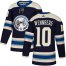 Adidas Columbus Blue Jackets #10 Alexander Wennberg Navy Blue Alternate Authentic Stitched NHL Jersey