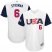 Team USA #6 Marcus Stroman White 2017 World MLB Classic Authentic Stitched Youth MLB Jersey
