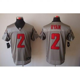 Nike Atlanta Falcons #2 Matt Ryan Grey Shadow Mens Stitched NFL Elite Jersey