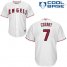 Los Angeles Angels #7 Zack Cozart White Cool Base Stitched Youth MLB Jersey