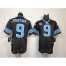 Nike Detroit Lions #9 Matthew Stafford Black Alternate With C Patch Mens Stitched NFL Elite Jersey