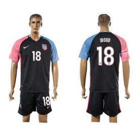 USA #18 Wood Away Soccer Country Jersey