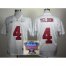 Alabama Crimson Tide 4 T.J Yeldon White College Football NCAA Jerseys 2014 All State Sugar Bowl Game Patch