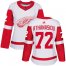 Adidas Detroit Red Wings #72 Andreas Athanasiou White Road Authentic Womens Stitched NHL Jersey