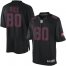 Nike San Francisco 49ers #80 Jerry Rice Black Mens Stitched NFL Impact Limited Jersey