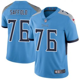 Nike Tennessee Titans #76 Rodger Saffold Light Blue Alternate Mens Stitched NFL Vapor Untouchable Limited Jersey