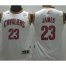 Youth Cleveland Cavaliers 23 LeBron James White Revolution 30 Swingman NBA Jerseys