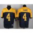 Nike Green Bay Packers #4 Brett Favre Navy Blue Alternate Mens Stitched NFL New Elite Jersey