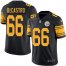 Nike Pittsburgh Steelers #66 David DeCastro Black Mens Stitched NFL Limited Rush Jersey
