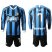 Inter Milan #7 Alexis Home Long Sleeves Soccer Club Jersey